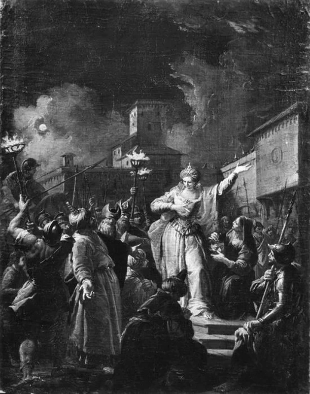 Giuditta mostra al popolo la testa di Oloferne - Venezia